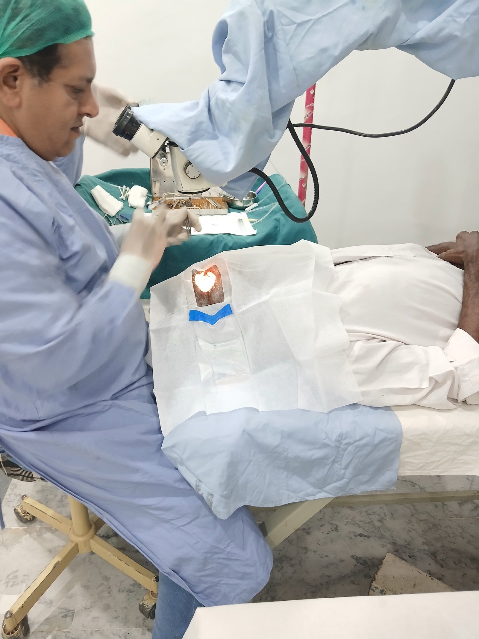 Cataract surgeries for the elderly